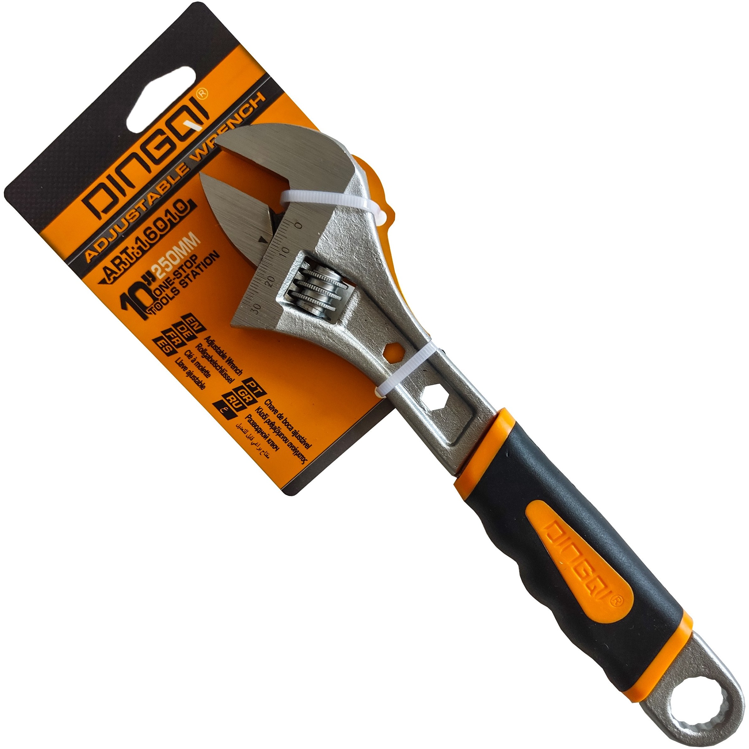 آچار فرانسه سایز 10 دینگی مدل ART16010